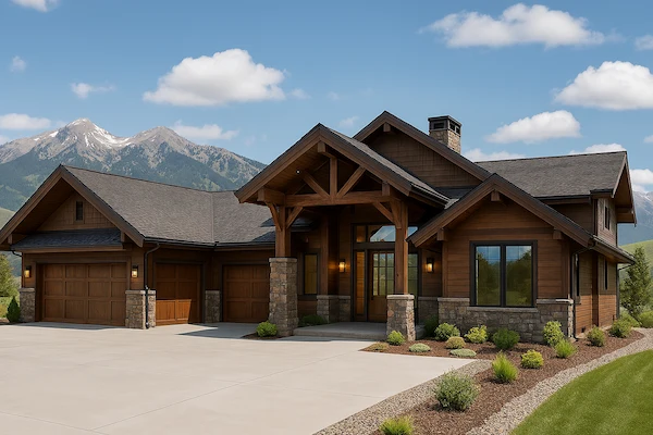 Luxury custom home...