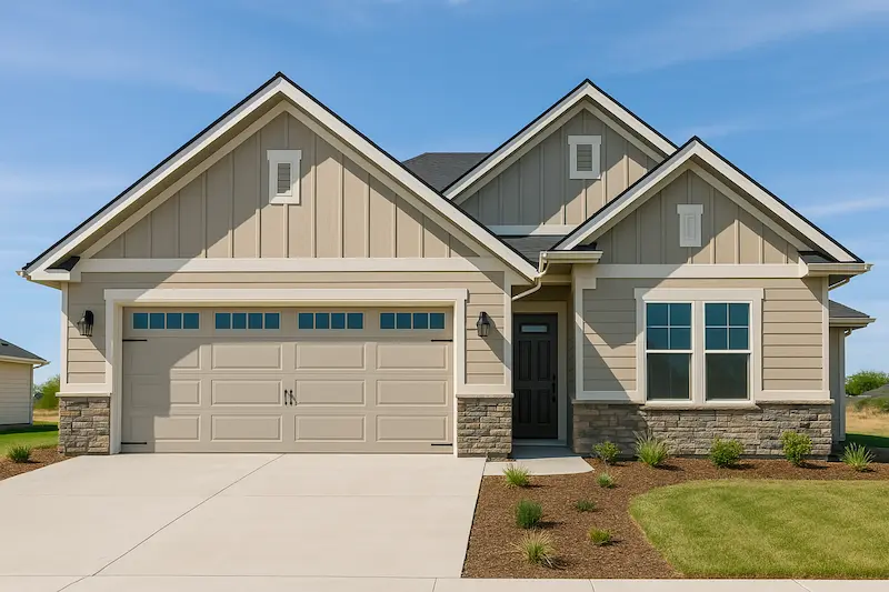 VA home built by ZoeyComm Construction in Boise