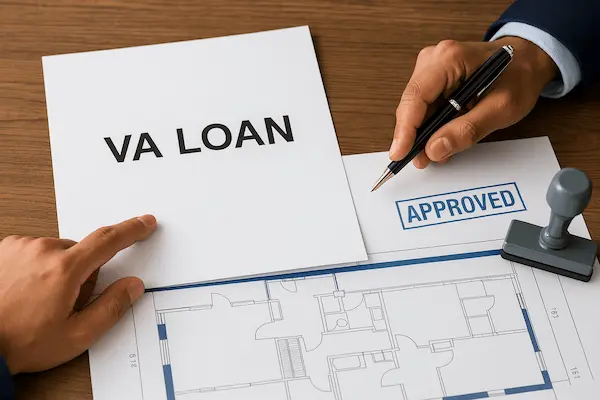 VA loan planning session with ZoeyComm Construction